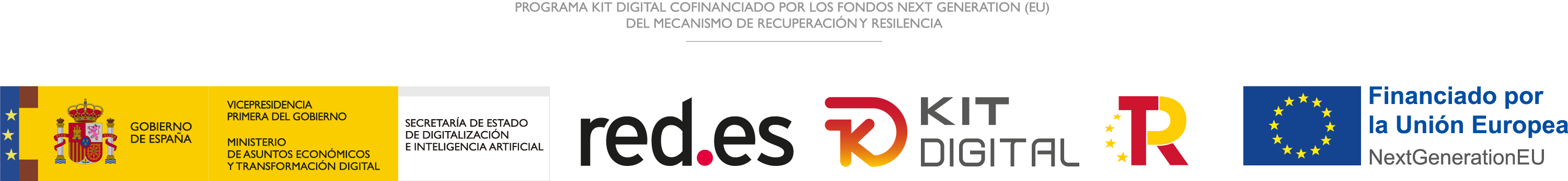 Logos de las entidades digitalizadoras del kit digital